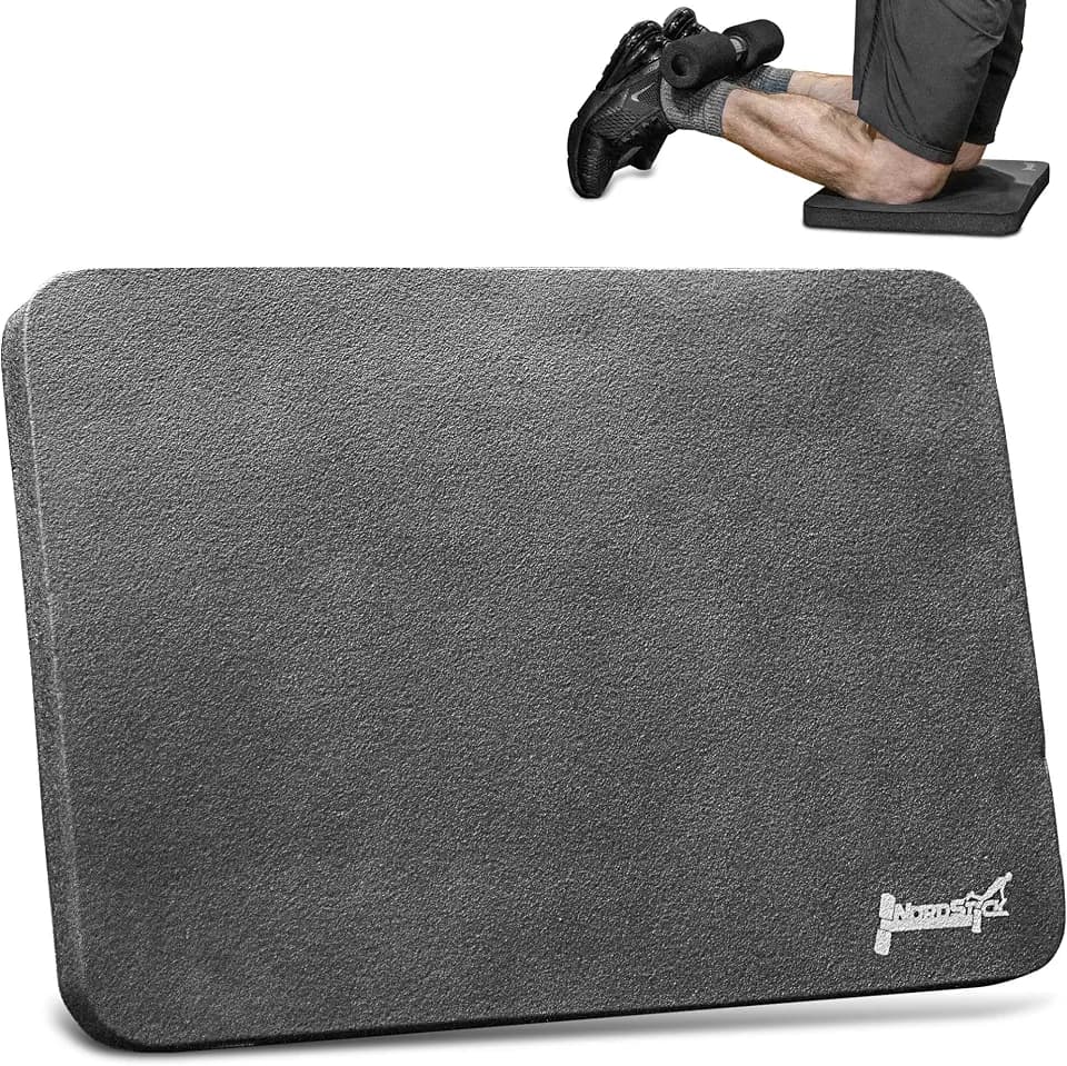 Nordstick Nordic Curl Knee Pad - Premium Soft Feel and Extra Thick - Pad Provides Cushion for Knees and Elbows - Durable & Portable Exercise Mat For Many Workouts And Everyday Tasks