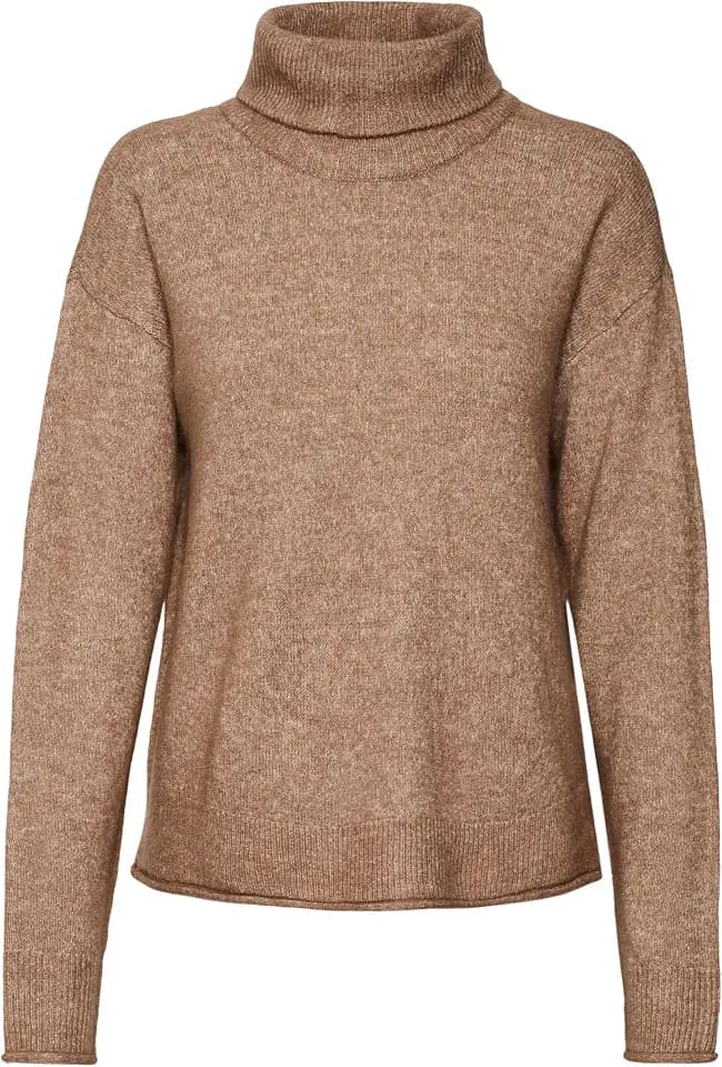 ONLY Damen Vmkaden Ls Rollneck Pullover Ga Bf