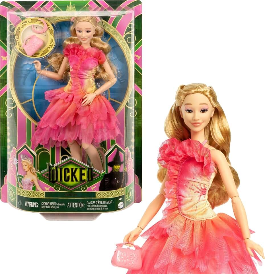 Mattel Universal Wicked Glinda Fashion Doll