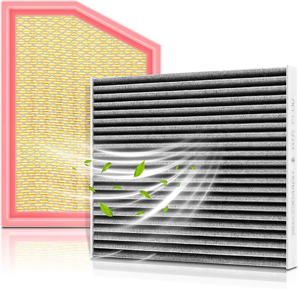 68223044AA 52022378AA Engine & Cabin Air Filter Combo Set