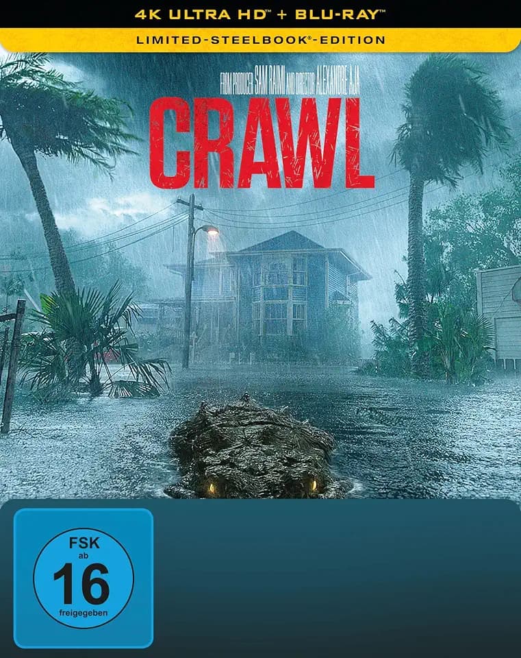 Crawl UHD & BD (Lim. Steelbook) [Blu-ray]