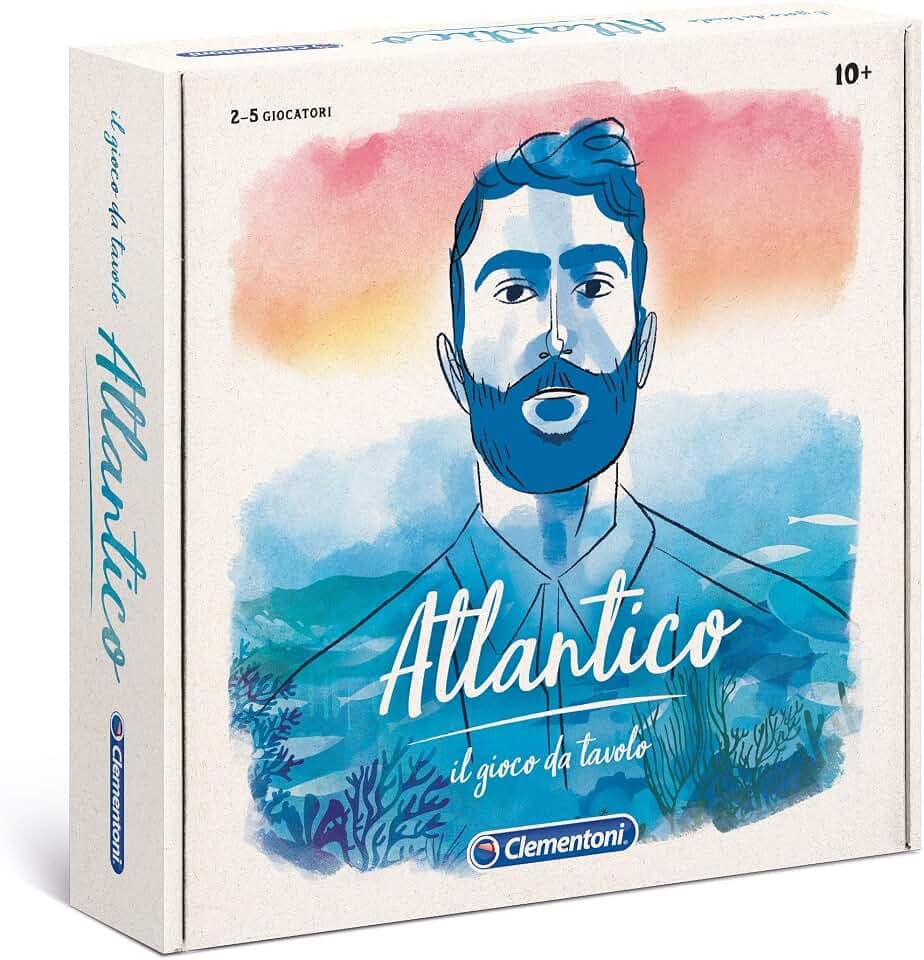 Clementoni - Brettspiel - Atlantik, Marco Mengoni, 16562