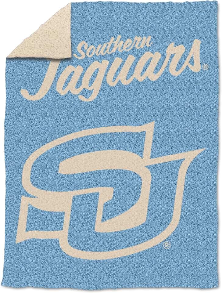 FANMATS HBCU XL Luxe Dreams Throw Blanket – 60" x 80" Size | Team Color & Reversible | Polyester Material