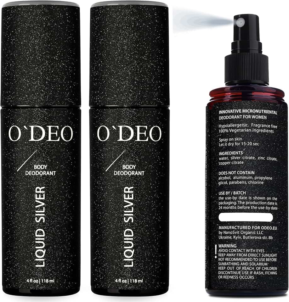 2 pack of All Natural Deodorant for Women - Aluminum Free Deodorant - No Baking Soda Vegan - Sensitive Skin Organic - 4 fl oz - Unscented
