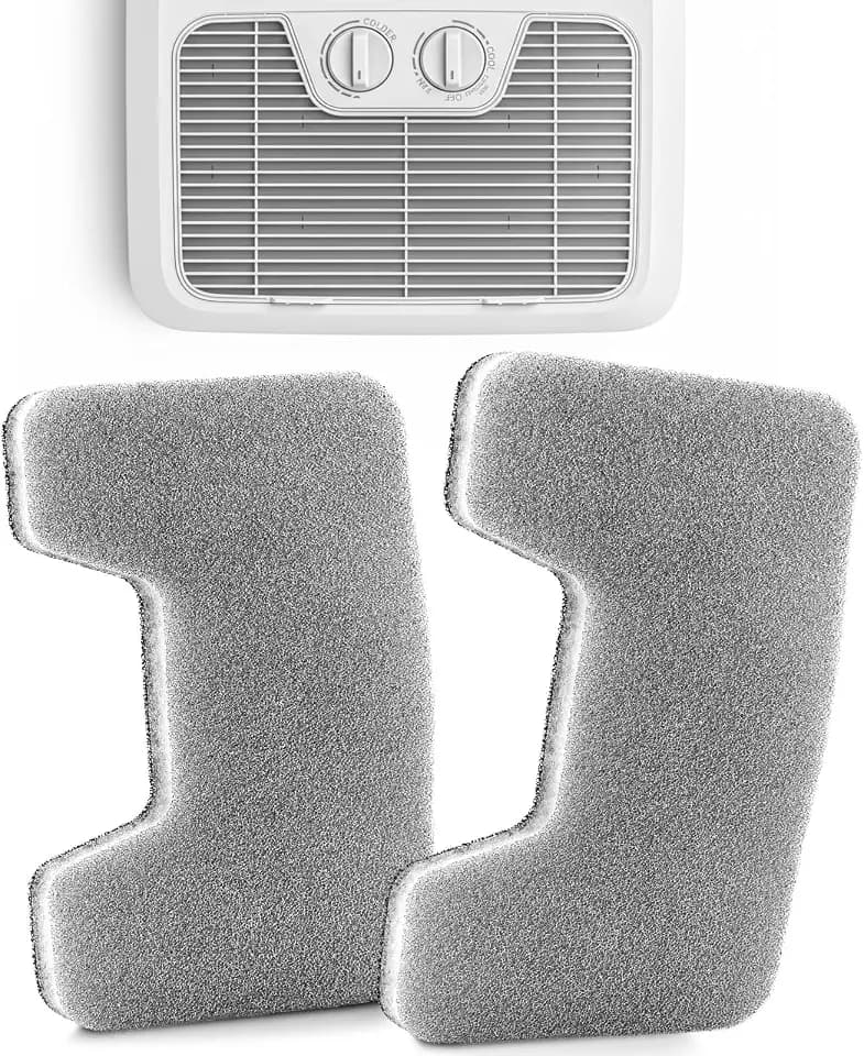 Ziliny 2 Pack RV AC Filters, Concave, 14 x 9 Inch