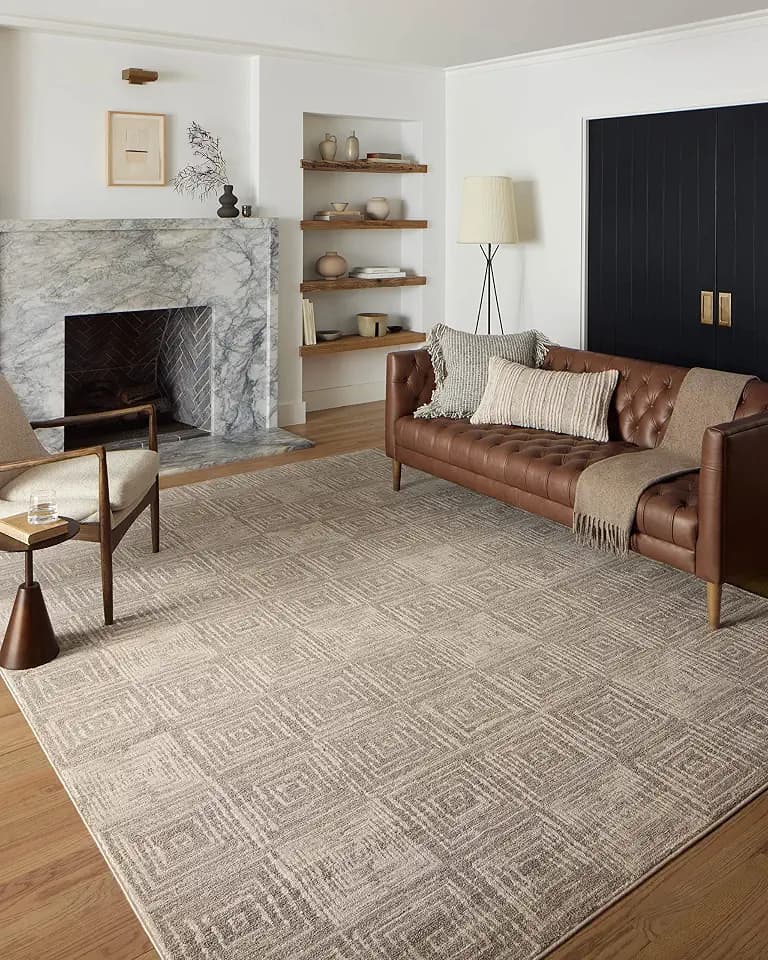 Loloi Darby Beige/Grey 2'-7" x 10'-0" Runner Rug