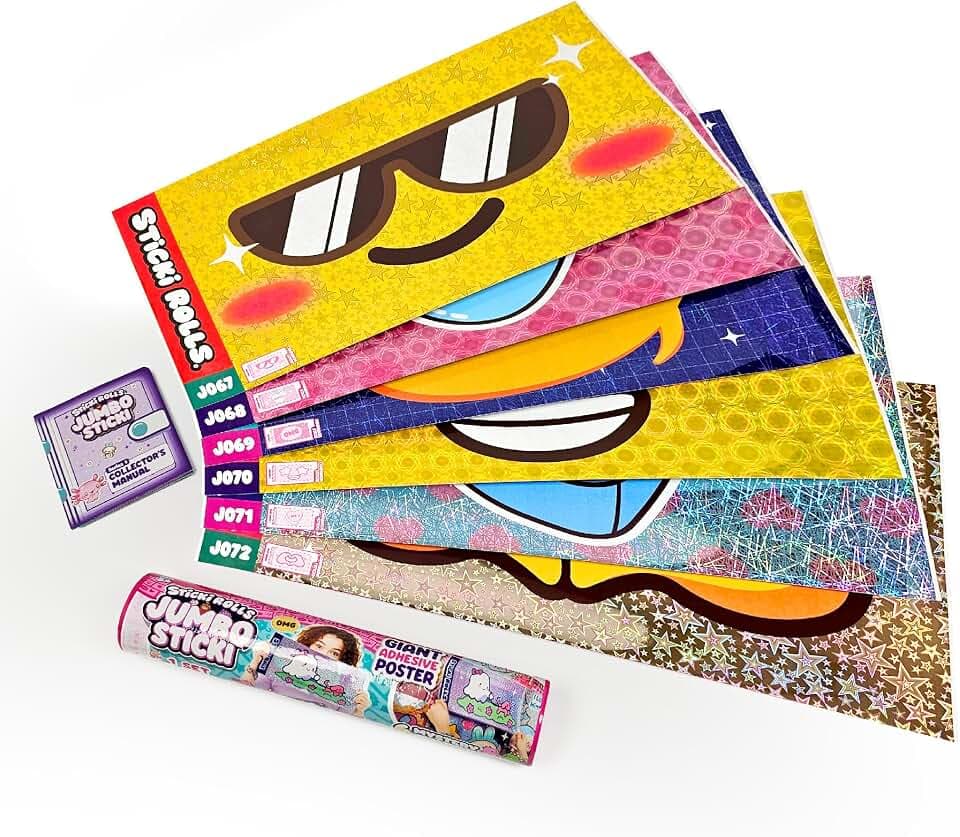 Sticki Rolls Jumbo Stickies Wall Stickers - Amazon Exclusive Decor Capsule