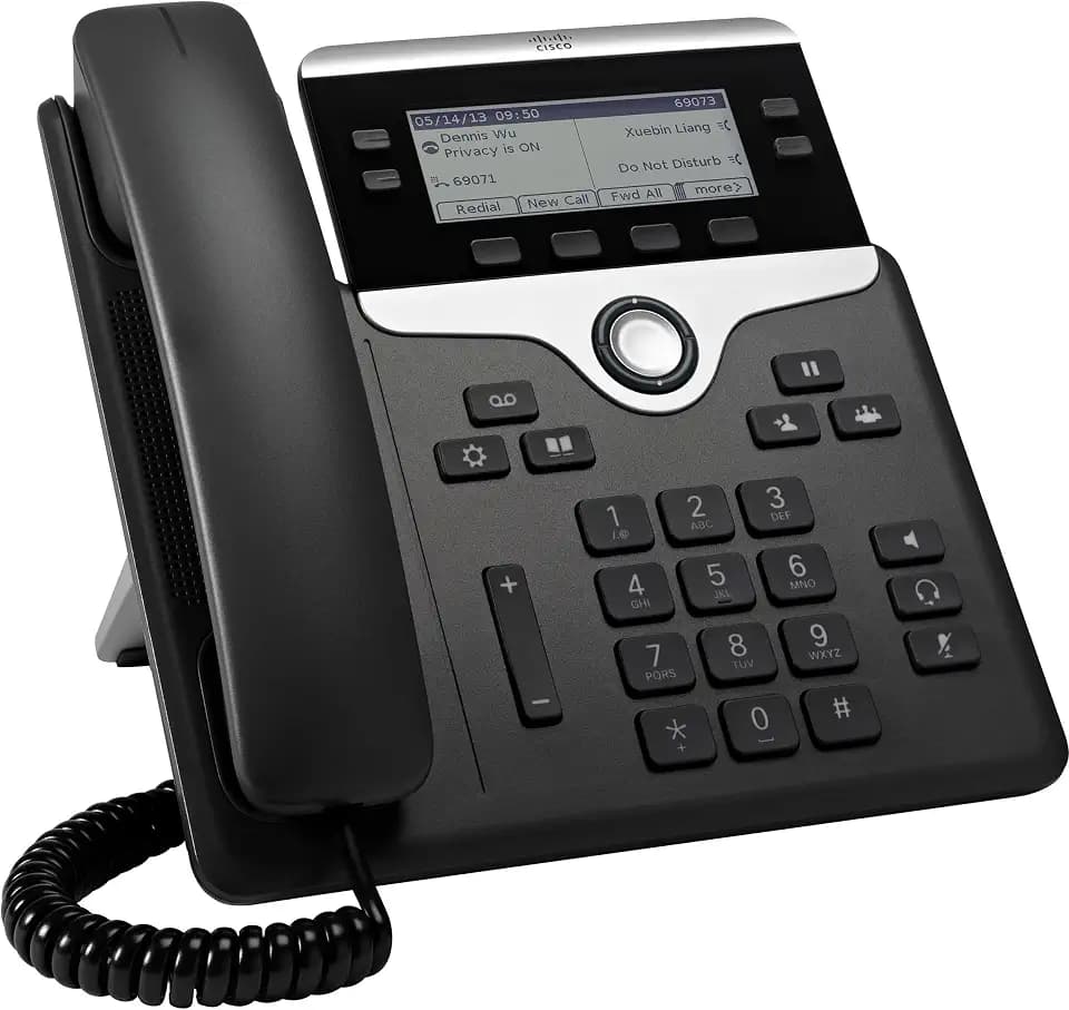 Cisco 7841 Ip Phone - Cable - Wall Mountable - 4 X Total Line - Voip - Caller Id - Speakerphoneenha