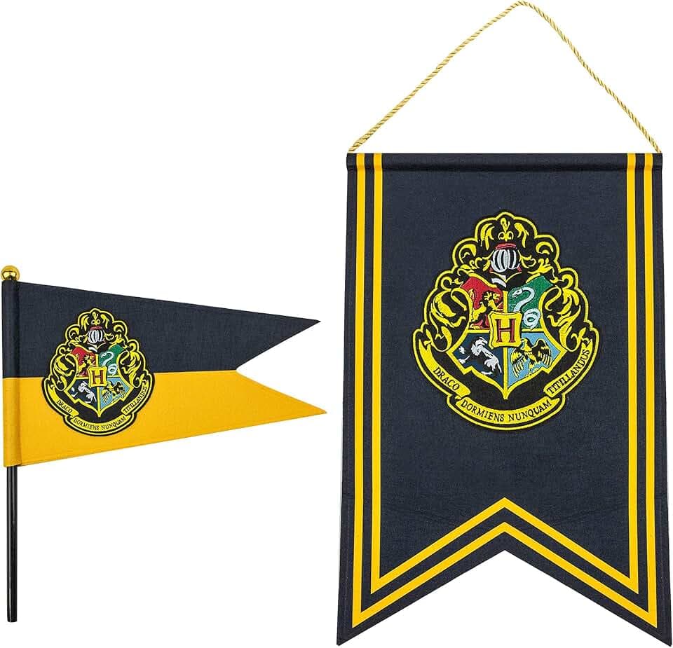 Harry Potter Offizielles Banner & Flaggenwimpel Set - 12 x 17 Zoll