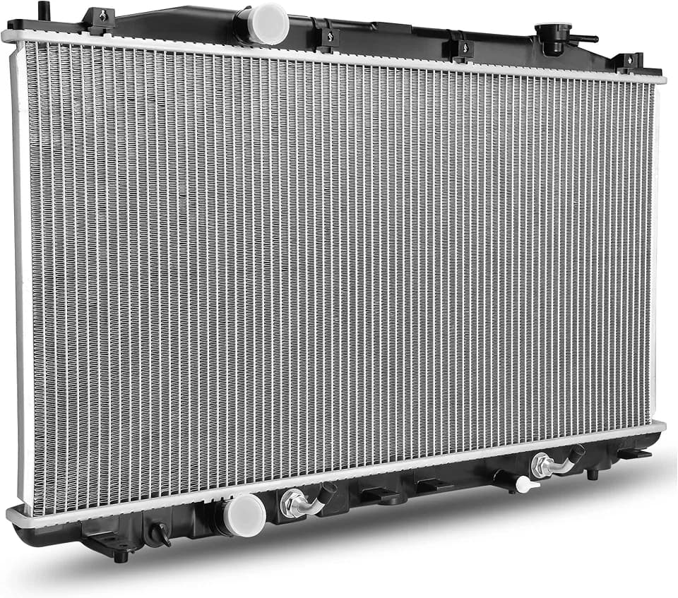DWVO Radiator Complete Radiator Compatible with 2008-2012 Accord 2012-2015 Crosstour 2.4L L4 Aluminum Radiator, ENG K24Z2/Z2-3/Z3/Z3-375/Y2, 19010R70A51, 19010R70A53