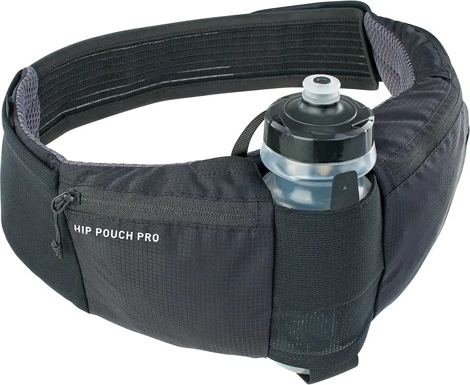 EVOC HIP Pouch PRO + Drink Bottle 0,55 Hüfttasche, Black