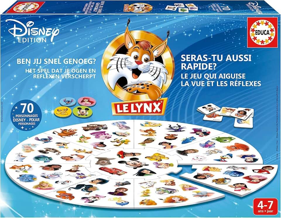 DUCA - Der Disney-Luchs 100 Jahre | Gesellschaftsspiele für Kinder 70 Bilder