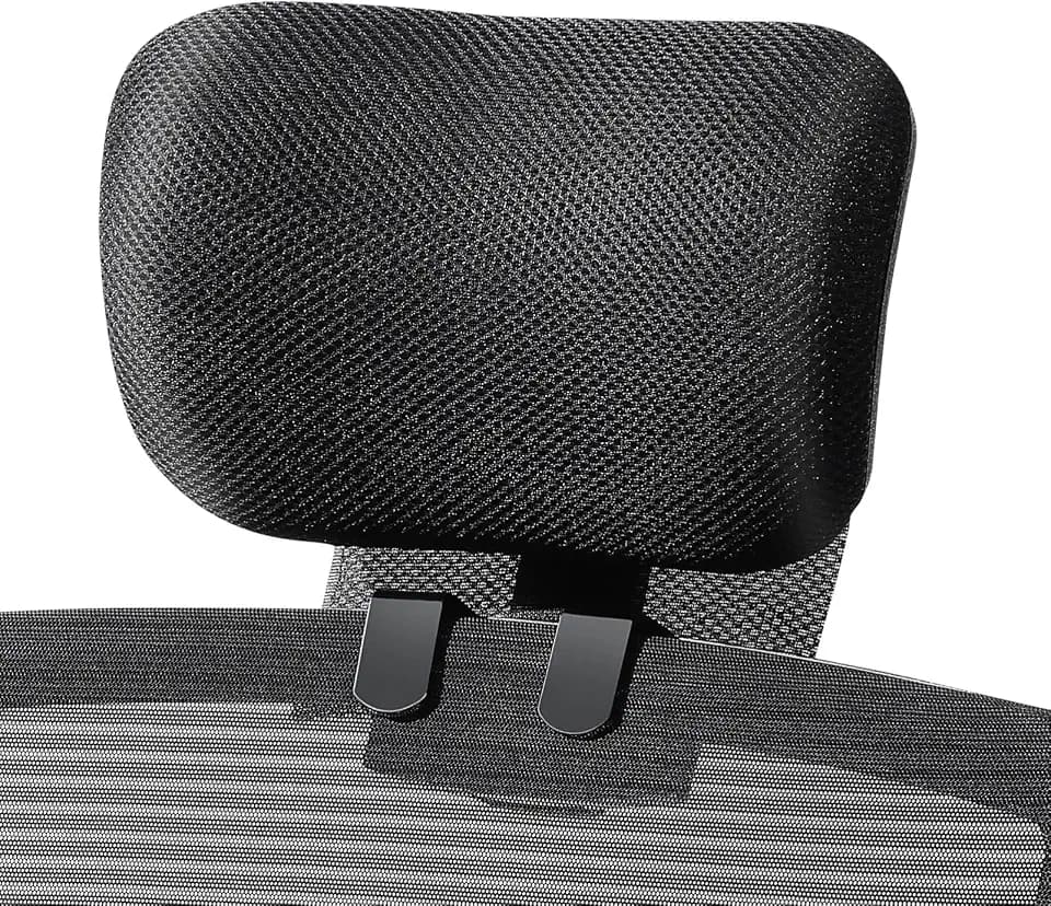 TOYANDONA Bürostuhl Kopfstütze Befestigung Kopfstütze Befestigung Einstellbare Höhe & Winkel Kopfkissen für Ergonomischer Chefsessel