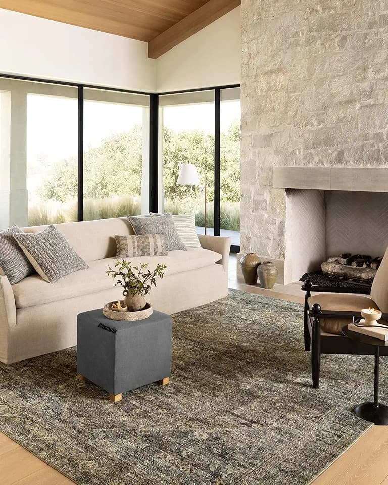 Loloi Amber Lewis Morgan Spice/Lagoon 2' x 3'-6" Accent Rug