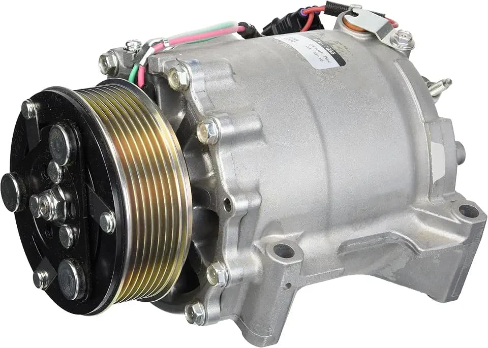 Denso 471-7055 A/C Compressor , White