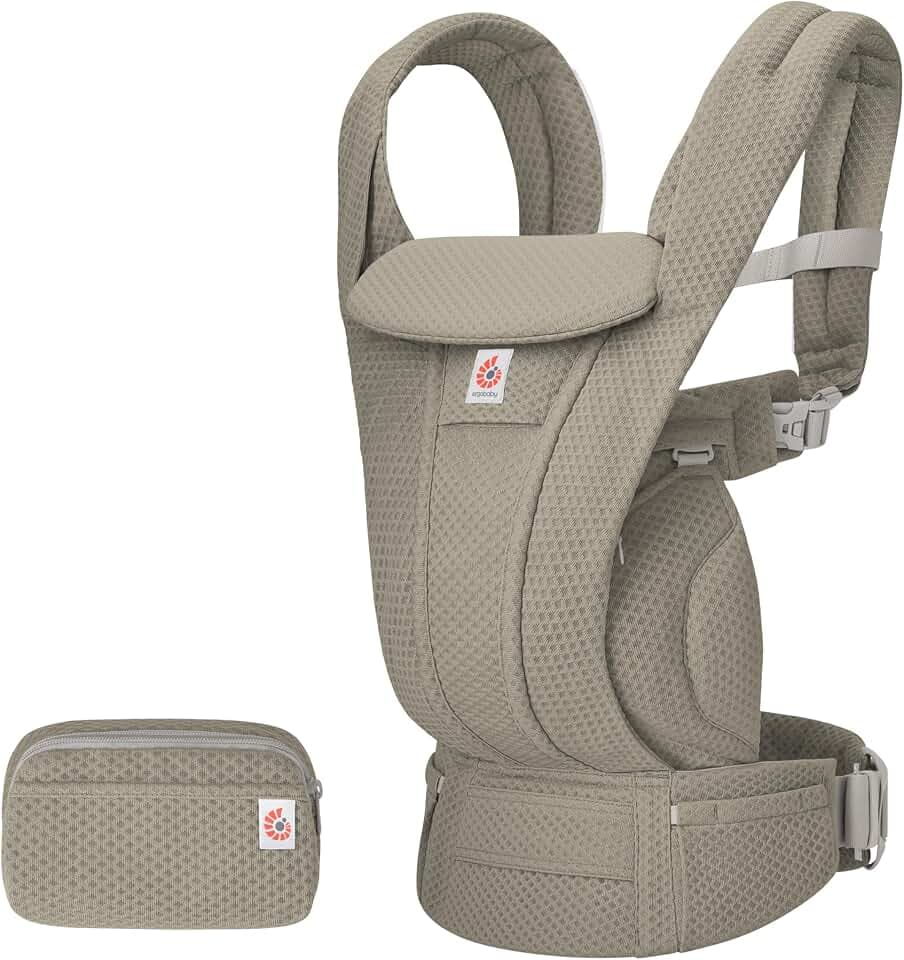 Ergobaby Omni Deluxe Babytrage für Neugeborene & Kleinkinder 0–48 Monate