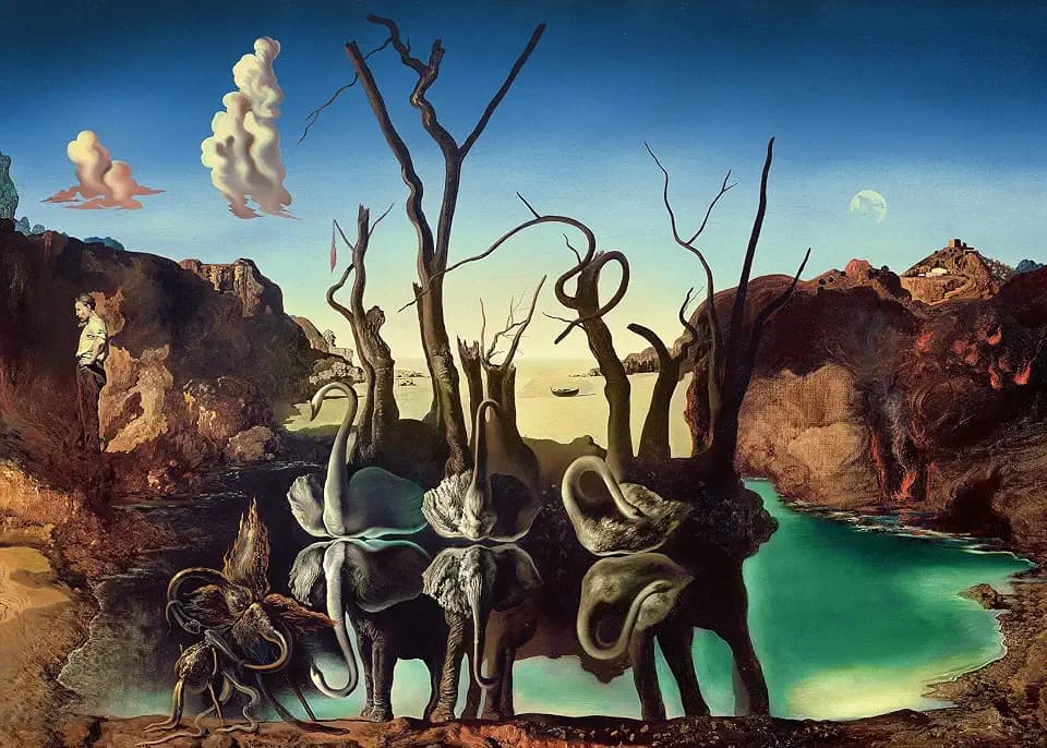 Ravensburger Puzzle - Dali - 1000 Teile Puzzle für Erwachsene