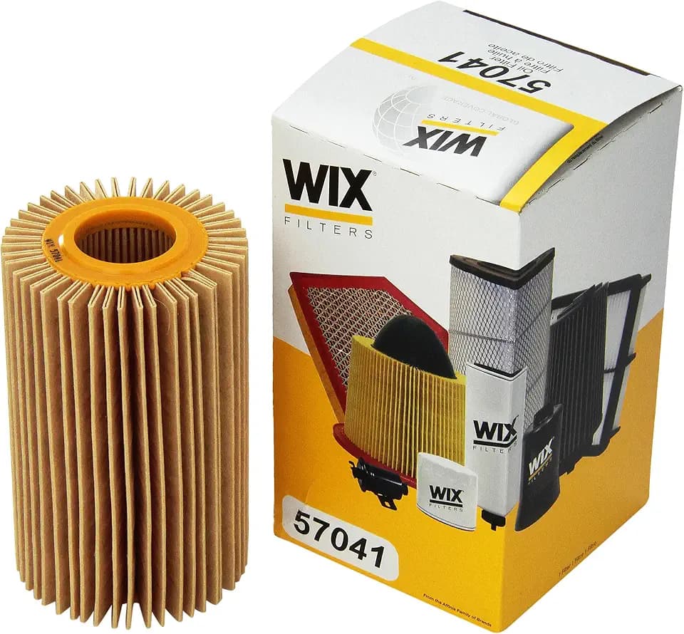 WIX 57041 Oil Filter Replacement, Built for Synthetic and High Mileage Oil - Compatible with Lexus, Toyota Trucks, SUV models (07-20)