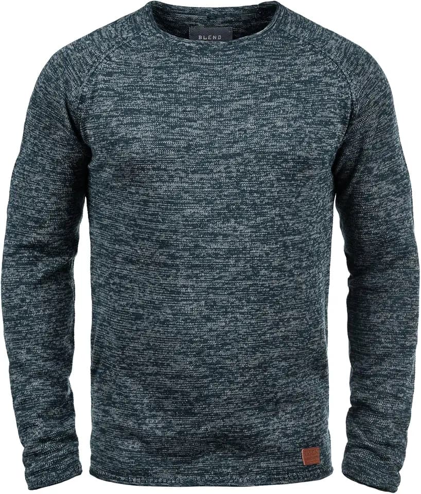 Blend BHDan Herren Strickpullover Feinstrick Pullover