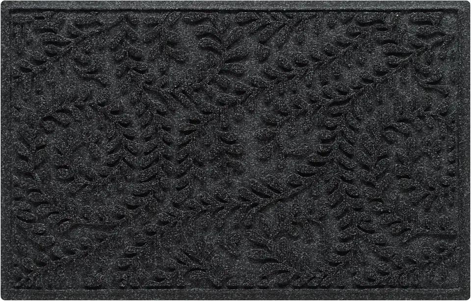 WaterHog Boxwood Front Door Mat Indoor Outdoor Entrance, All-Weather Mats