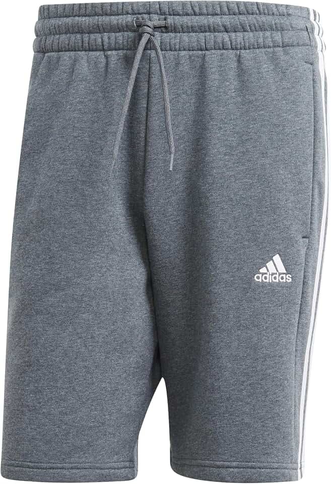 adidas Men's Essentials 3-Stripes Fleece Shorts