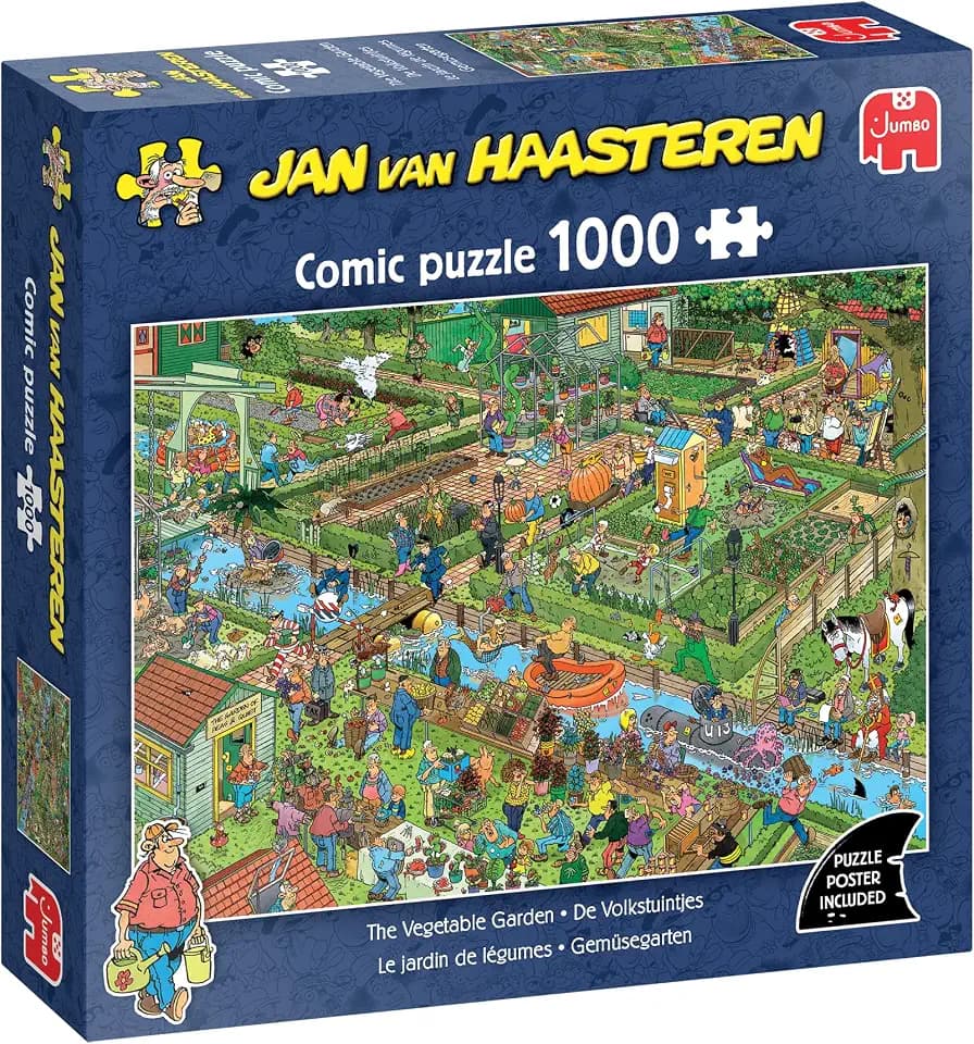 Jan Van Haasteren – Der Gemüsegarten – Puzzle für Erwachsene