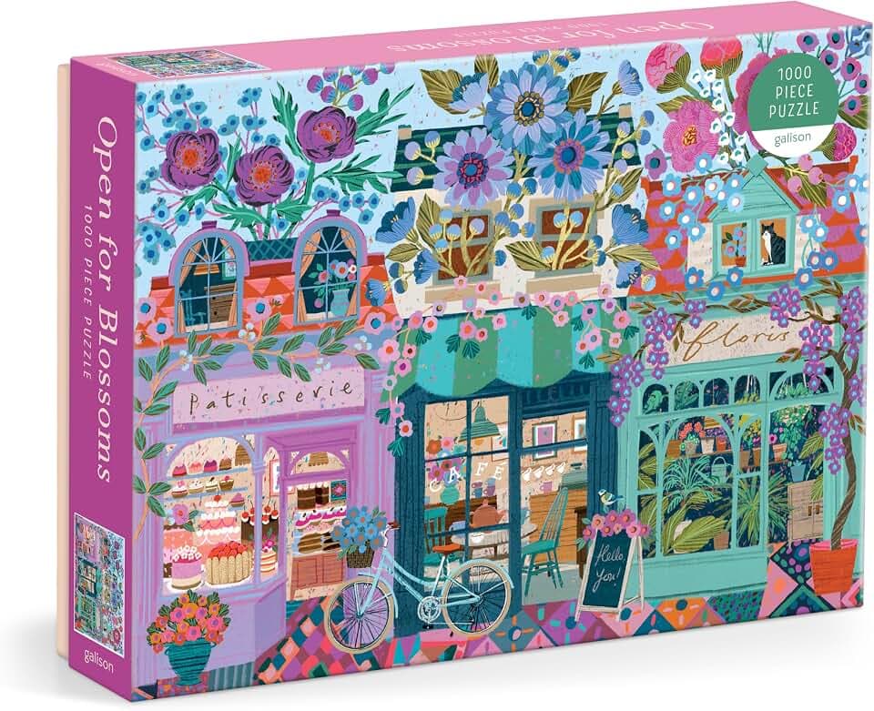 Galison - Open for Blossoms 1000 Piece Jigsaw Puzzle for Adults