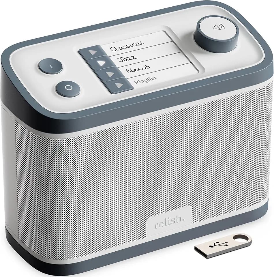 Relish Einfaches Radio & Musikgerät USB – Einfache Bedienung bei Demenz