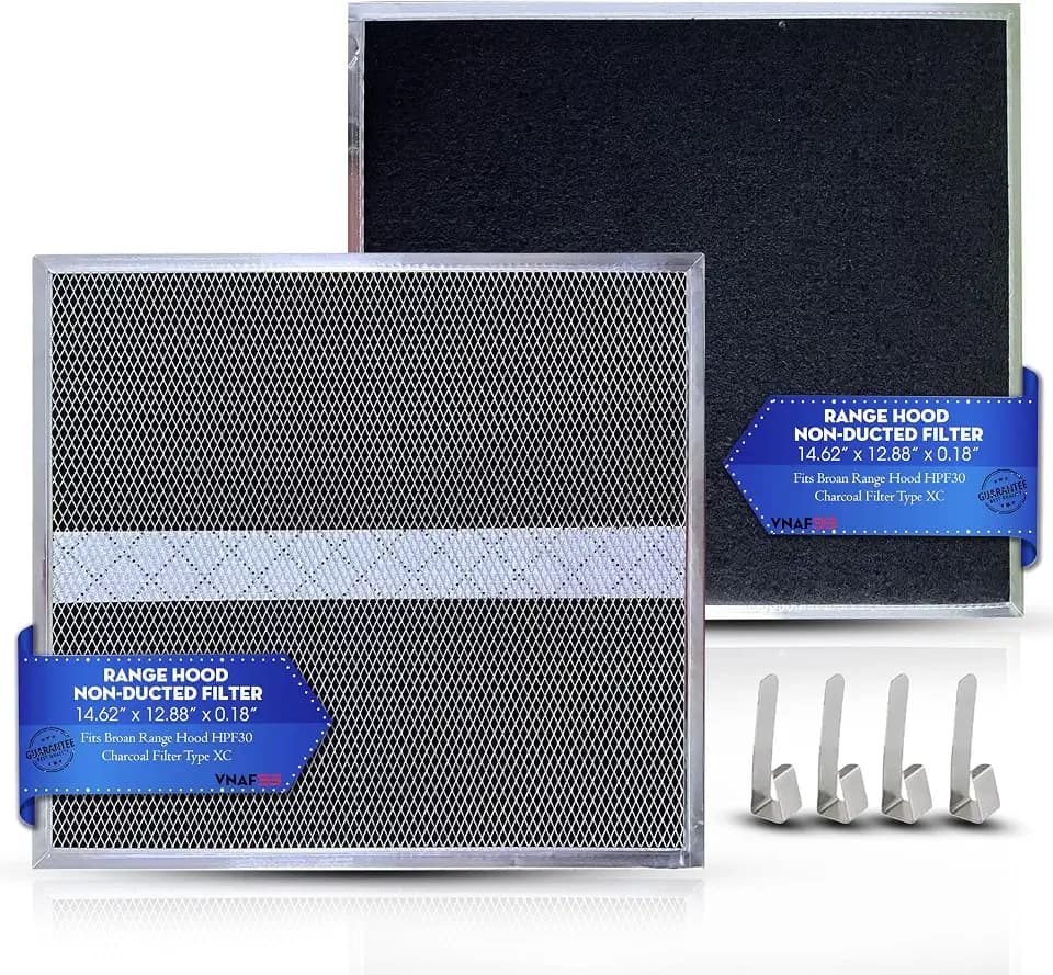 Upgraded 2 Pack HPF30 Range Hood Filter 14.6" x 12.8" For Broan