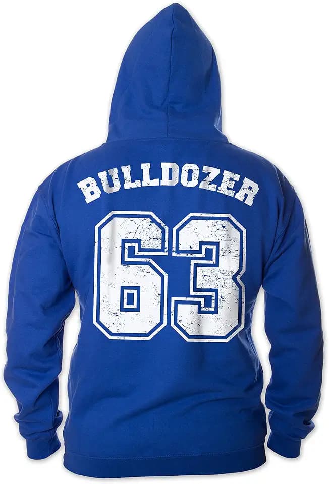 Bud Spencer Herren Bulldozer 63 Hoodie (blau)