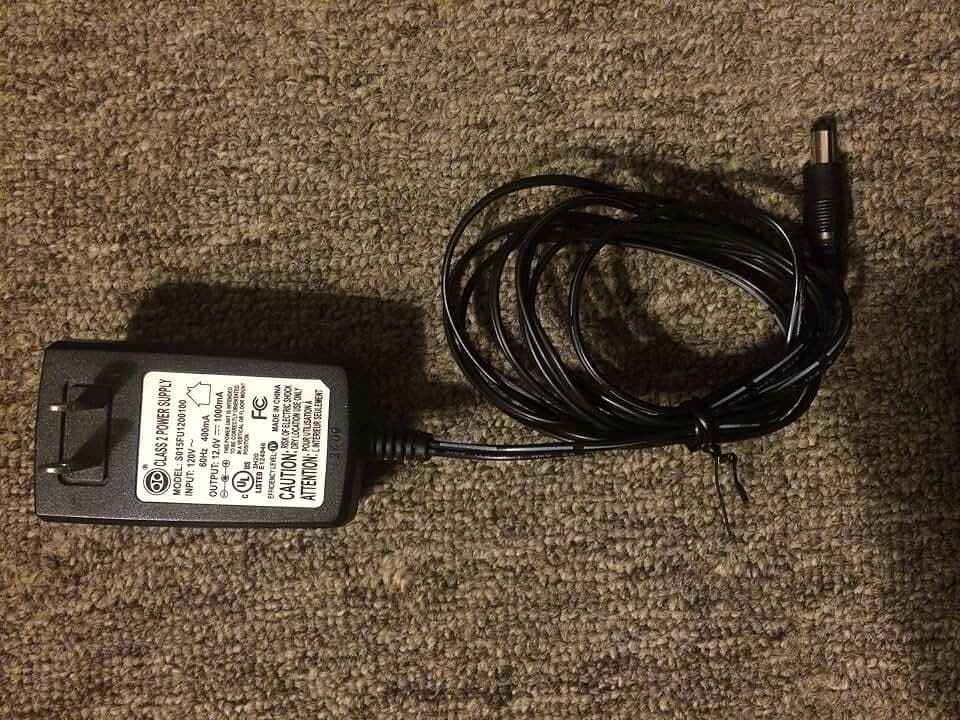12V 1A AC Adapter for Model: S015FU1200100 Class 2 Power Supply Cord Charger New