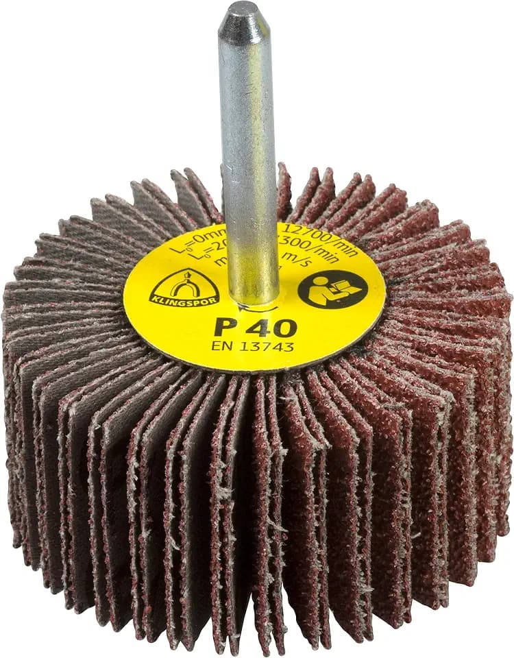 Klingspor 61371 - KM 613 - Kleinschleifmop, 50X30X6, Verpackungseinheit 10 - Korn 180