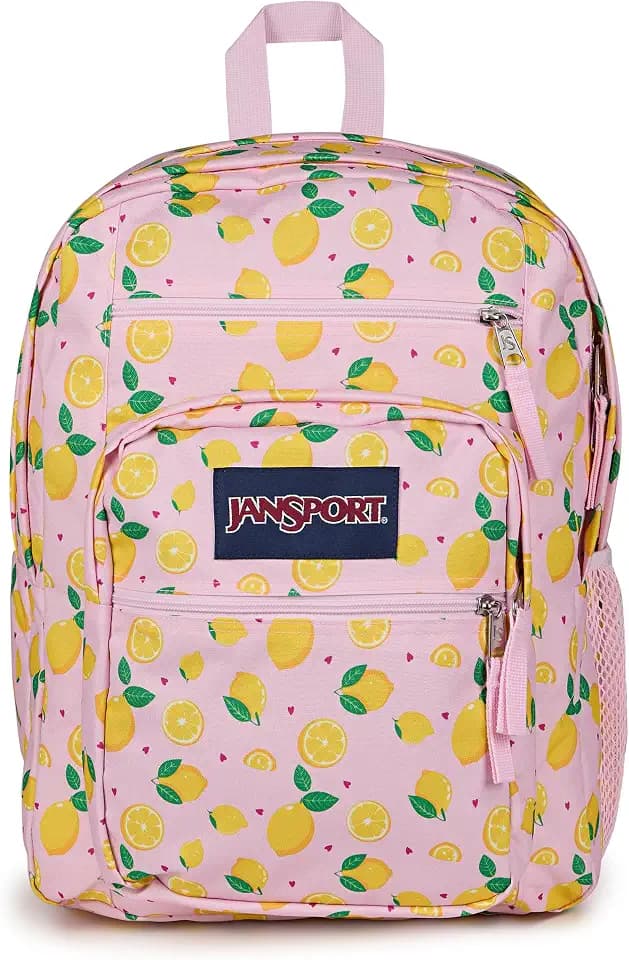 JanSport 34L Big Backpack - 15 Inch Laptop Sleeve, Lemonade Stand