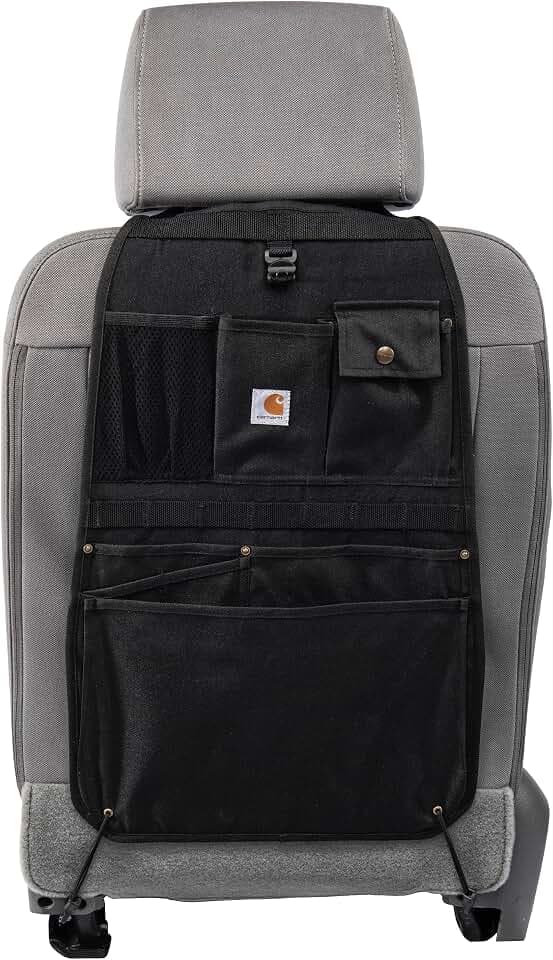 Carhartt Universal Nylon Duck Seat Organizer Black