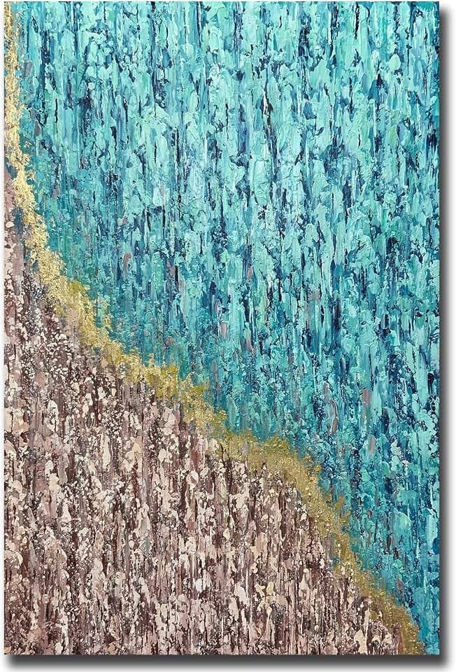 ART8YUQI Paintings, Oil Painting on Canvas Wall Art for Living Room, Bedroom, Office Decor, Giclee Print on Stretched Canvas, Ready to Hang, 36x24 inches