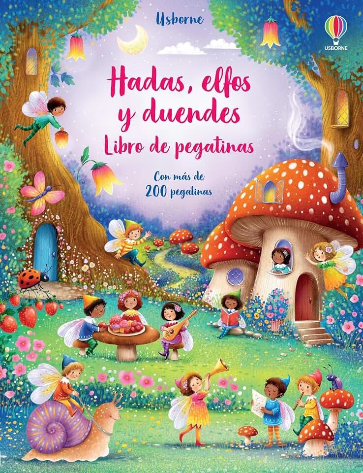 Hadas, elfos y duendes (Pegatinas para todos)