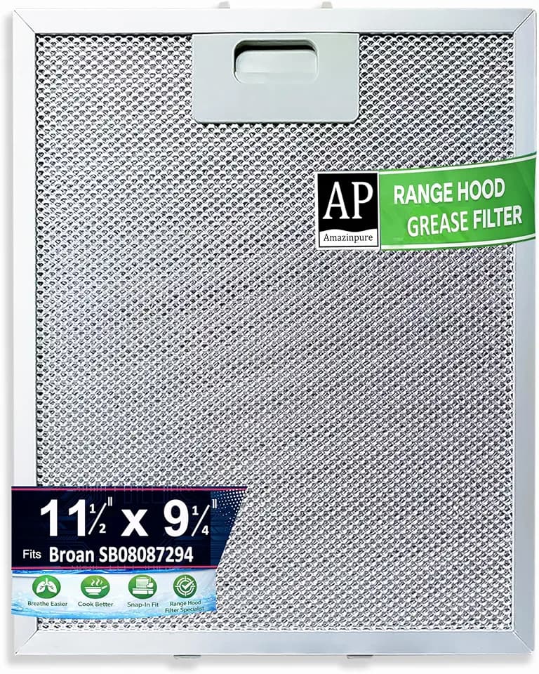 AP 11.75” x 9.40” Range Hood Filter for Broan Grease Filter SB08087294