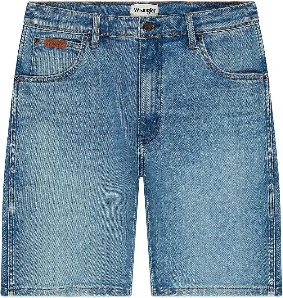 Wrangler Herren Jeans-Shorts Regular Passform