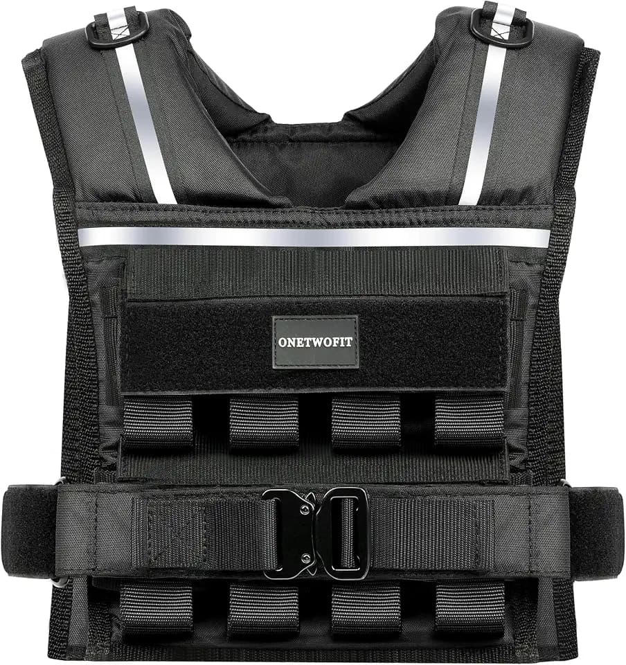 Weighted Vest Men,2-50lb Adjustable Rucking Vests for Walking Running