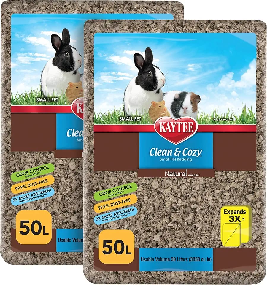 Kaytee Clean & Cozy Natural Paper Bedding, 100 Liter