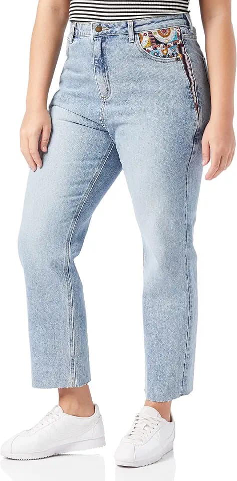 Desigual Damen Denim_Rivers Jeans