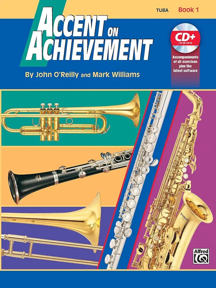 Accent on Achievement, Book 1 (Tuba): Die Band-Methode zur Förderung von Kreativität und Musikalität: Die Band-Methode zur Förderung von Kreativität und Musikalität (mit dt. Übersetzungsbeilage)