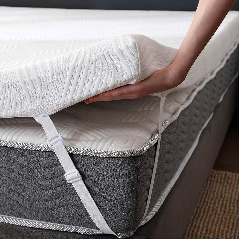 SynthoSpace Topper 160x200 cm, H2/H3 Matratzentopper Memory-Schaum, 10 cm