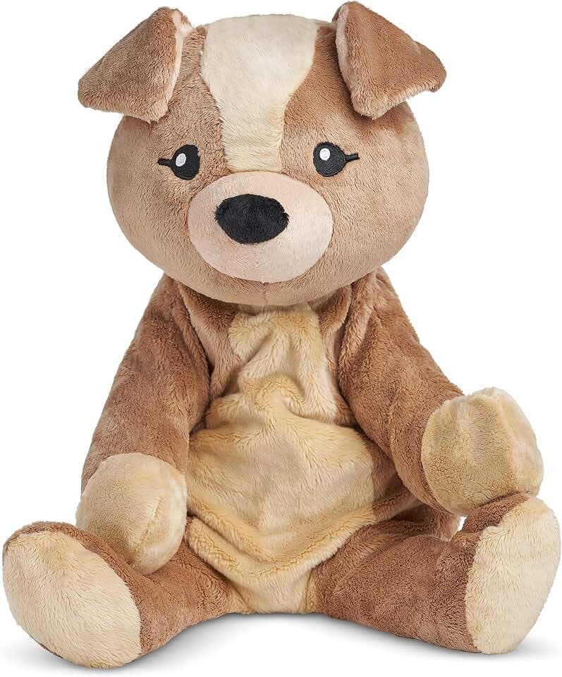 HUGIMALS Gewichts-Kuscheltier 2kg Sensorisches Stofftier Zur Beruhigung Mit Tiefendruck Für Kinder Und Erwachsene