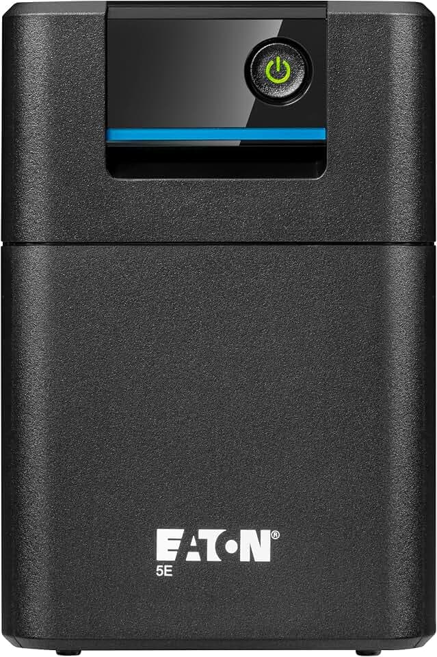 Eaton 5E Gen2 – Line‑Interactive USV 700 VA / 360 W – 5E700UD – 2× Schuko, AVR, USB – Schwarz (B0CCNXYWBS)