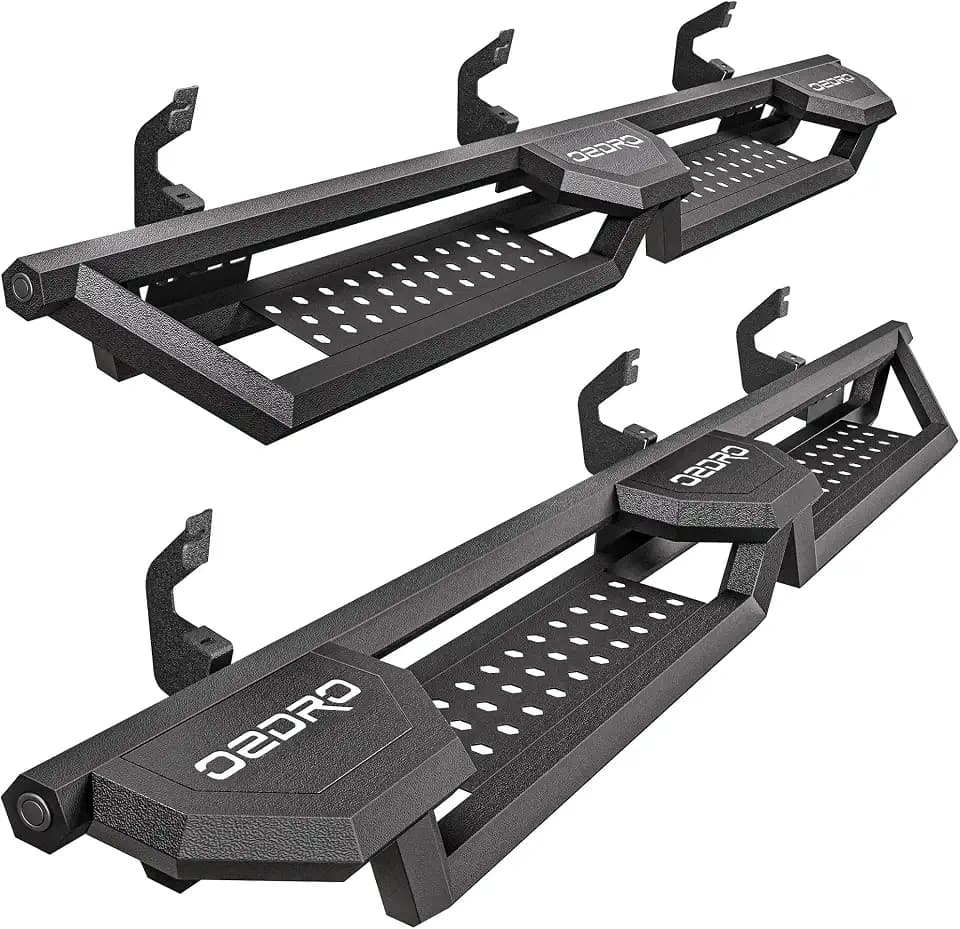 OEDRO Running Boards Compatible with 19-26 Chevy Silverado/GMC Sierra 1500