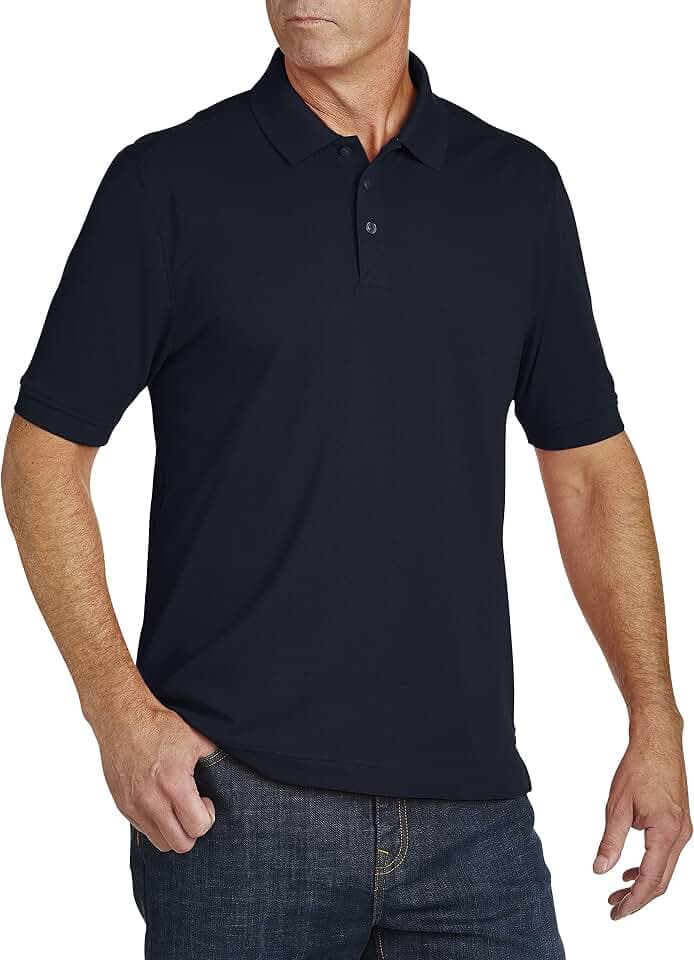 Cutter & Buck Mens Big & Tall 35+UPF, Short Sleeve Advantage Polo Shirt