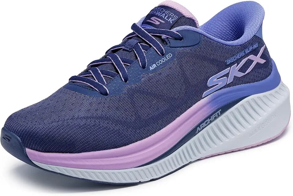 Skechers Women's Max Cushioning Arch Fit Areena Hands Free Slip-ins