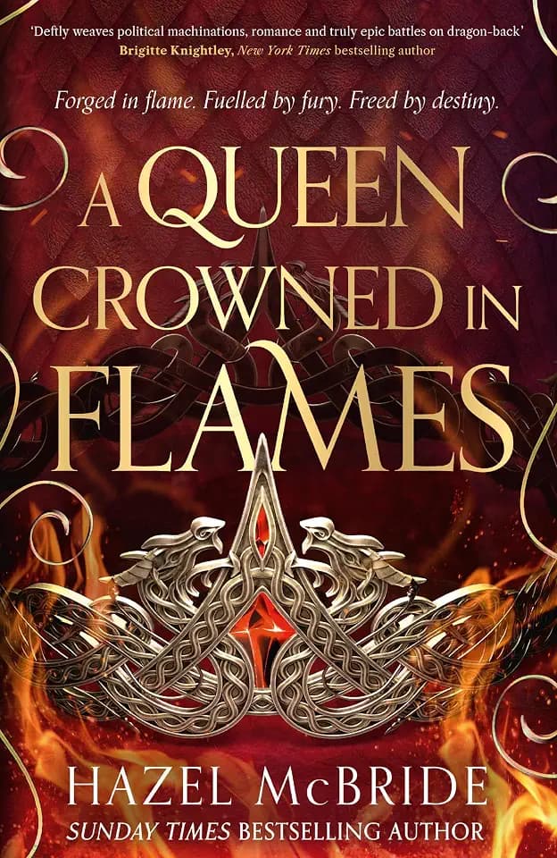 A Queen Crowned in Flames: The hotly anticipated sequel to the bestselling Celtic feminist romantasy sensation (Bonded to Beasts)