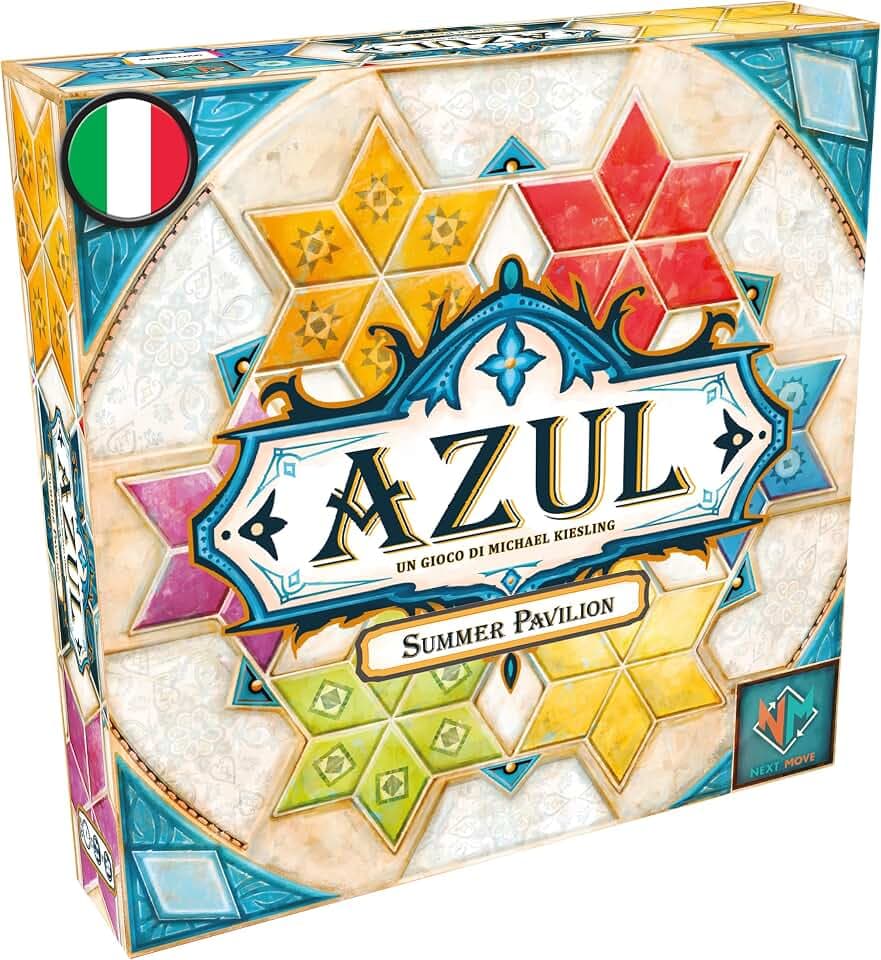 Asmodee Azul Summer Pavilion Brettspiel, 2-4 Spieler, 8+ Jahre, italienische Ausgabe